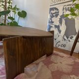 Oval coffee table