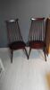Pair of Ercol Goldsmith Scandinavian chairs from the 1960s.