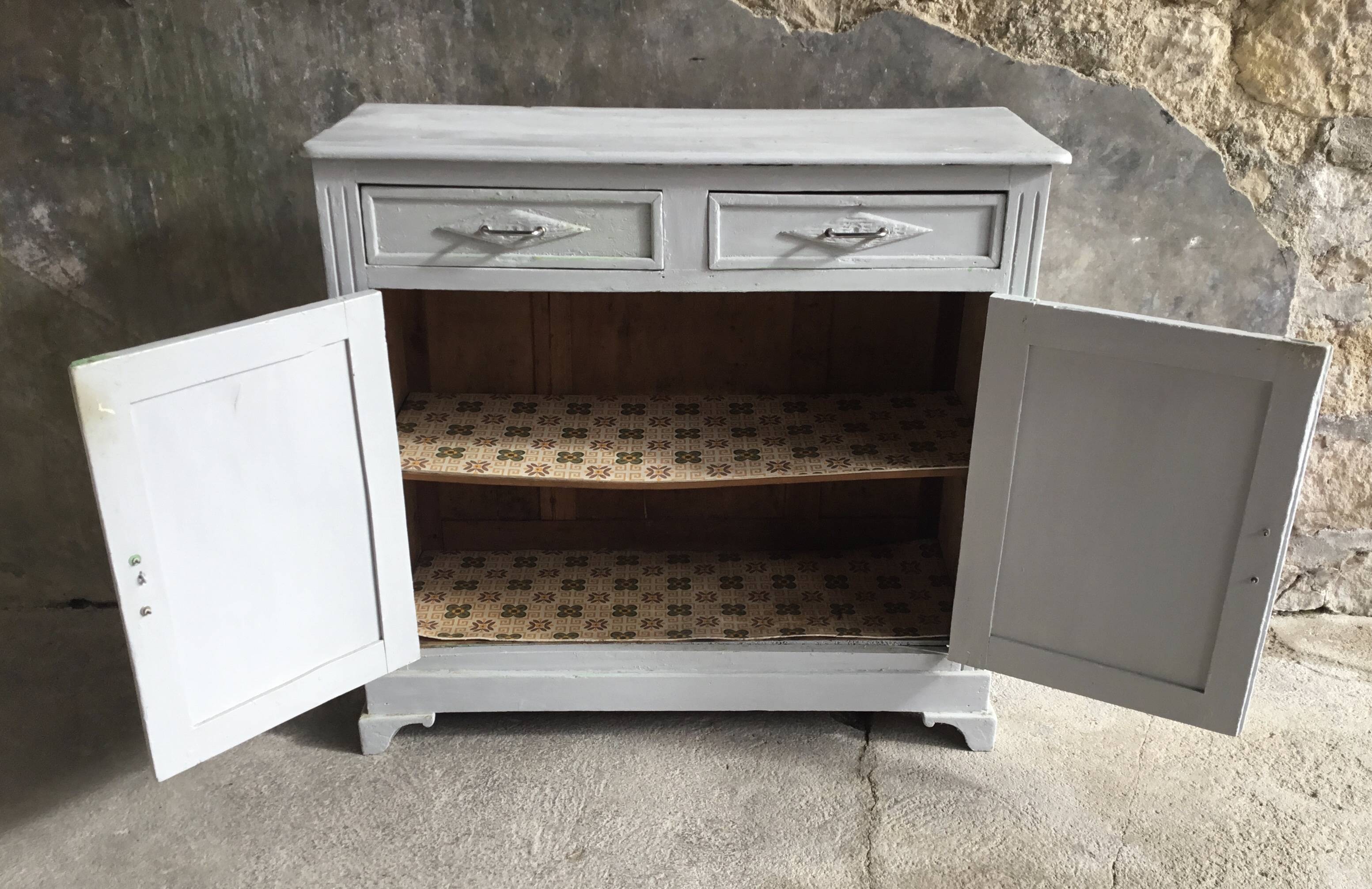 Buffet parisien 2 portes et 2 tiroirs - mi XXe