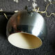 Lampe eye ball vintage alu d'époque  électricite d'origine