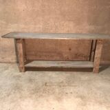 Old workbench with professional furniture