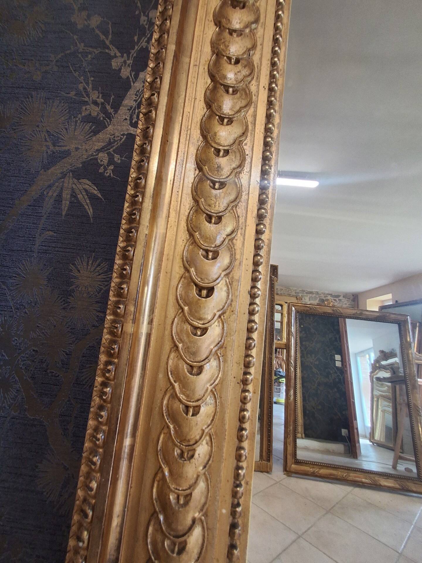 Miroir époque XIX 193x132