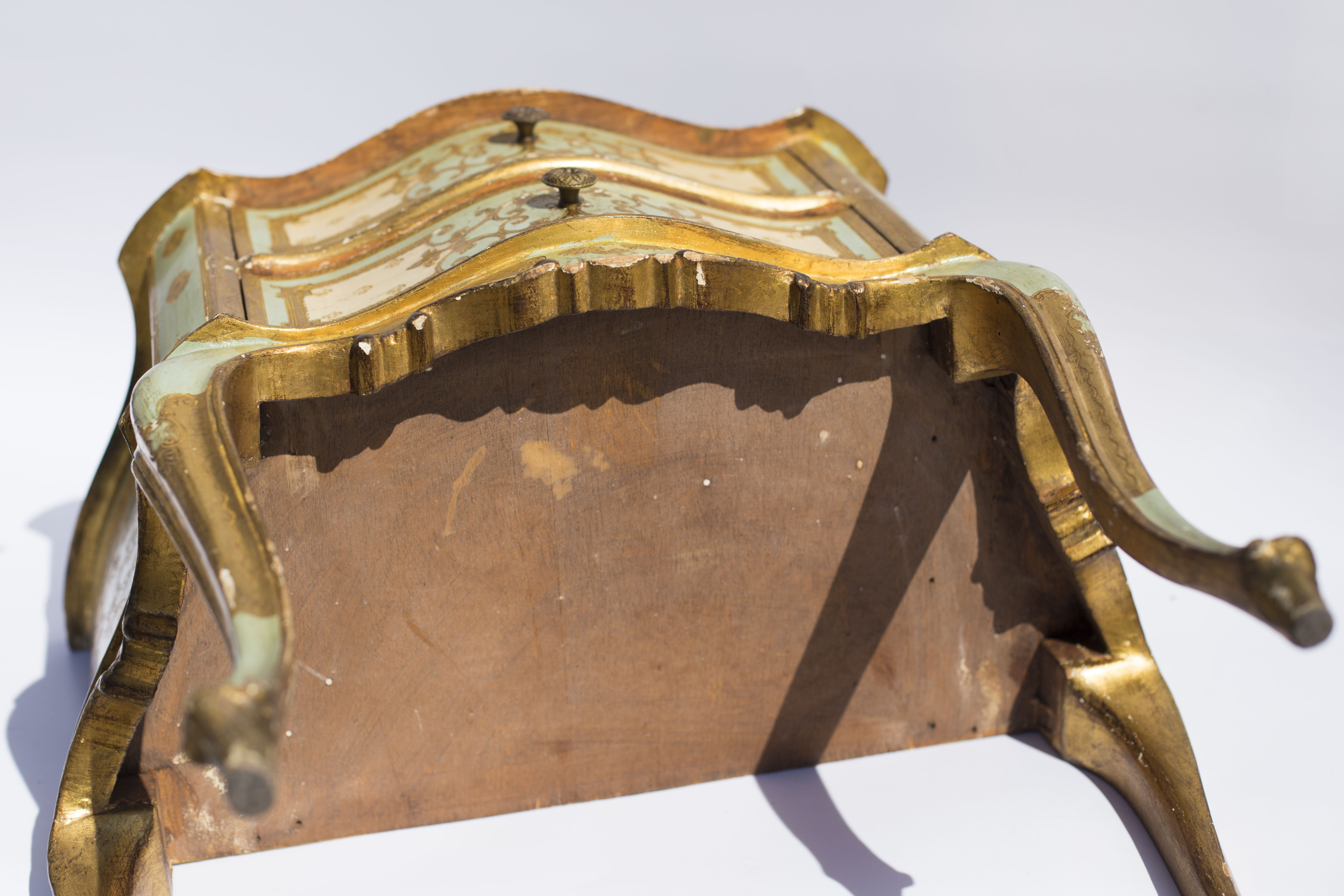 Bedside table style Venetian early twentieth