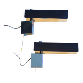 Pair of 1950-60 wall lights
