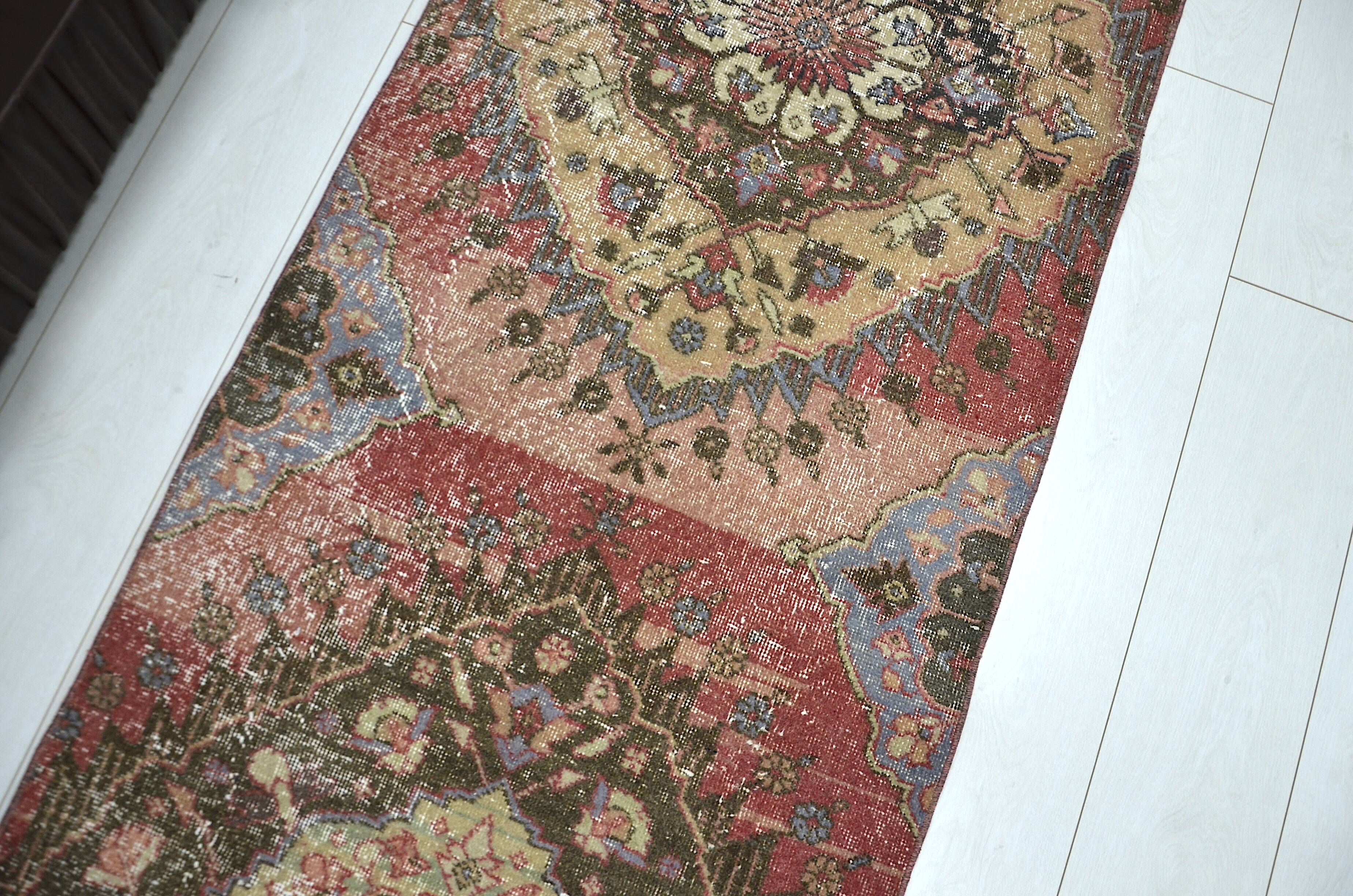 Red & Green Turkish Runner sk 2249