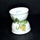 Vintage Paris porcelain egg cup with yellow flower decor