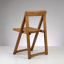 Chaise pliante en bois