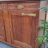 Solid oak sideboard