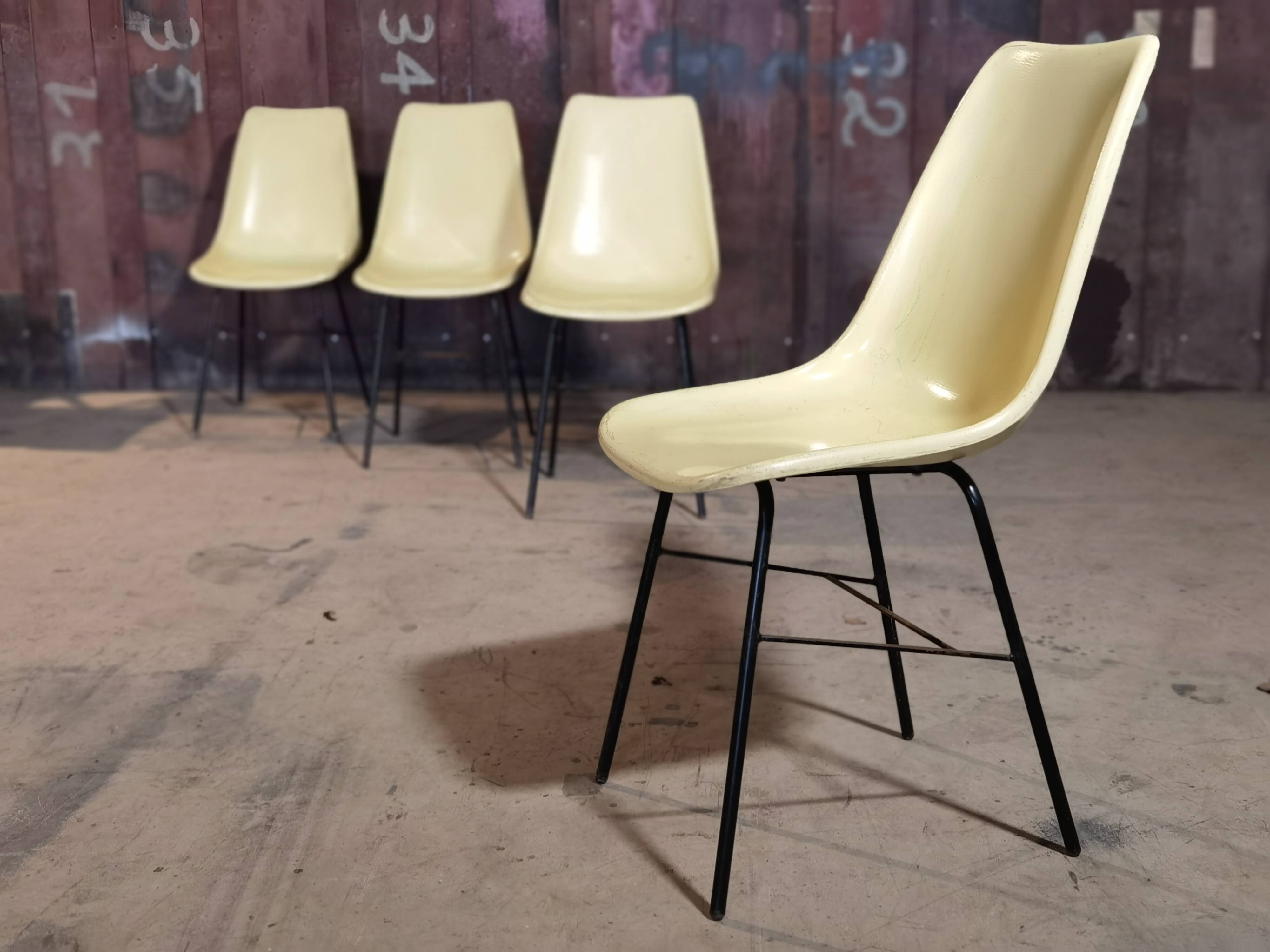 Lot de 8 chaises par Miroslav Navràtil pour Vertex