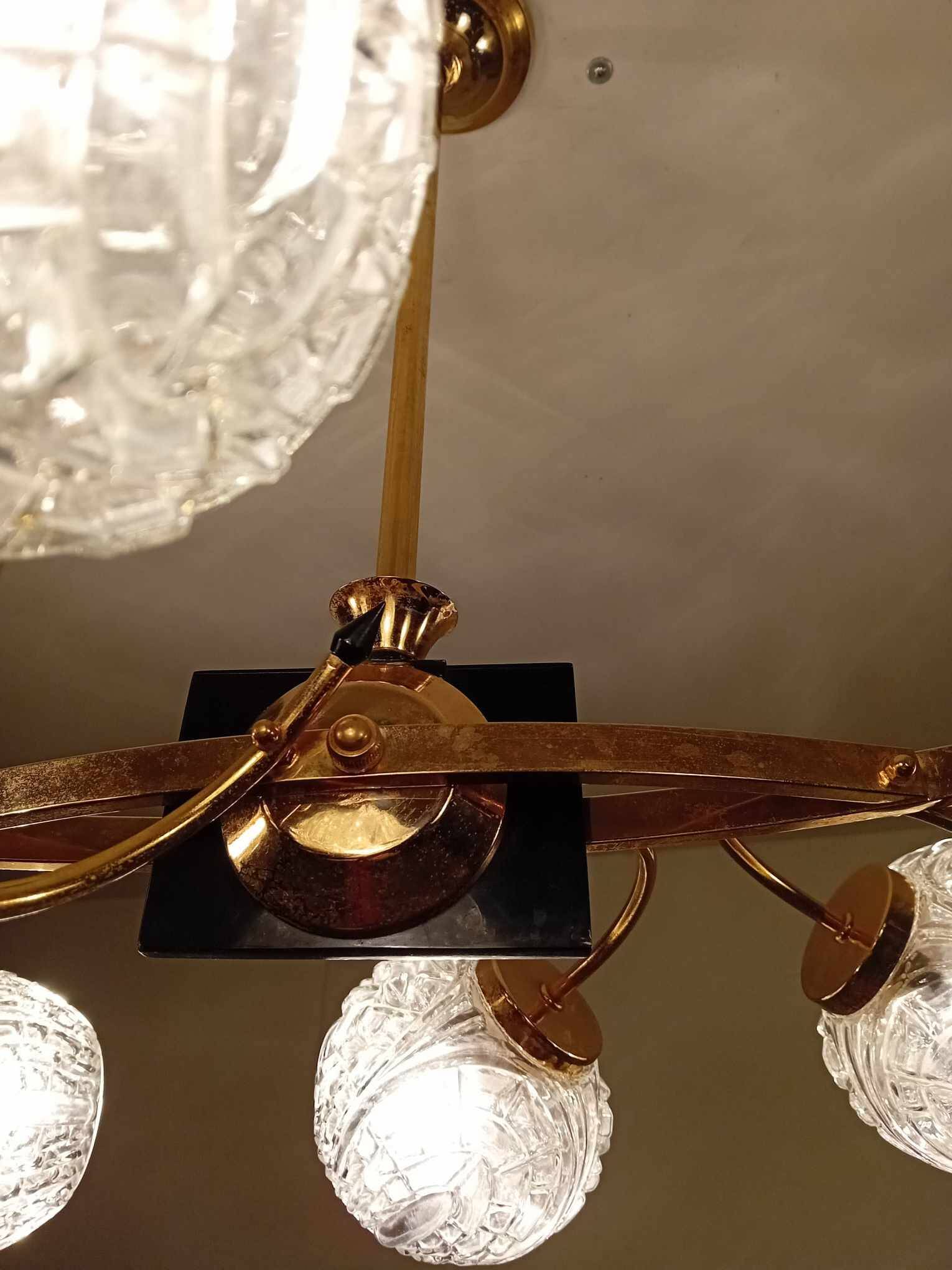 Large maison Arlus chandelier 40s/50s