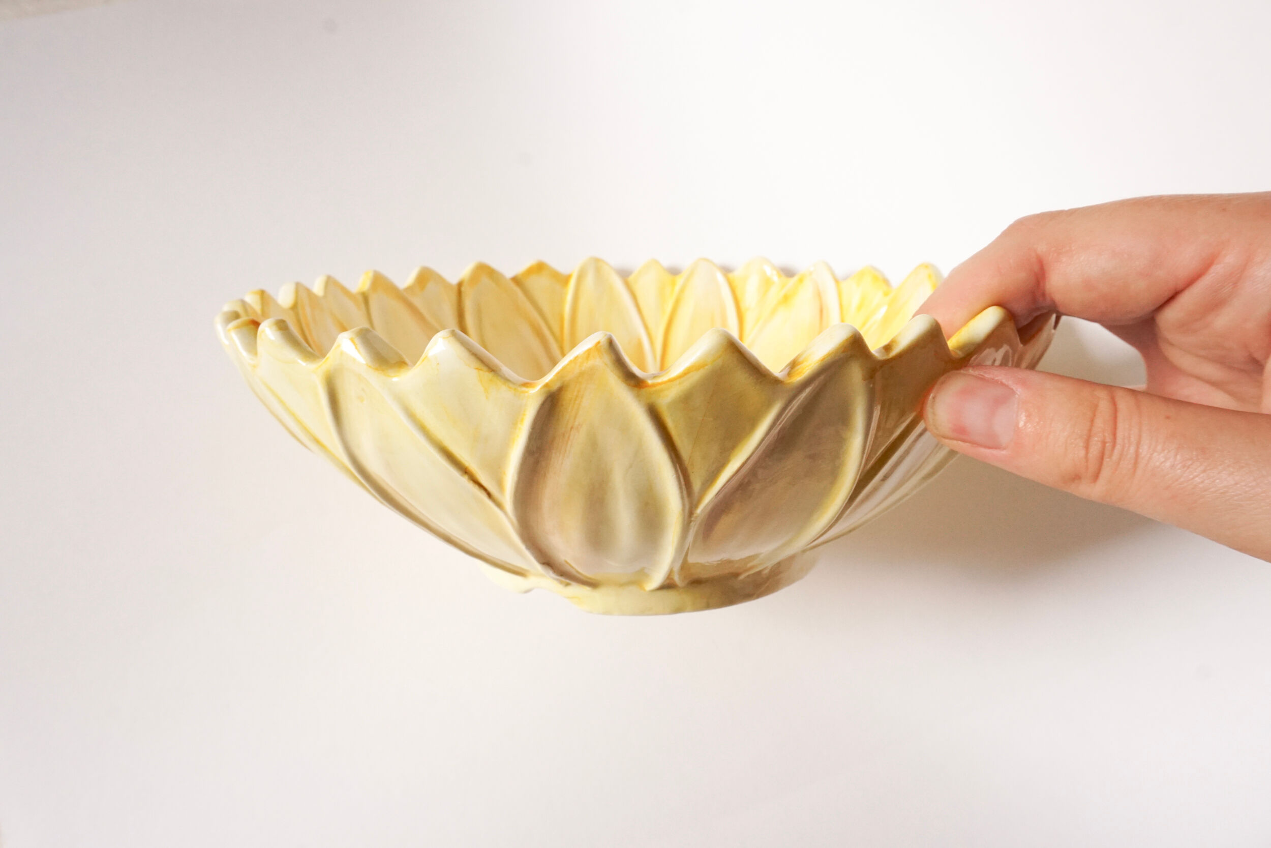 Sunflower flower bowl