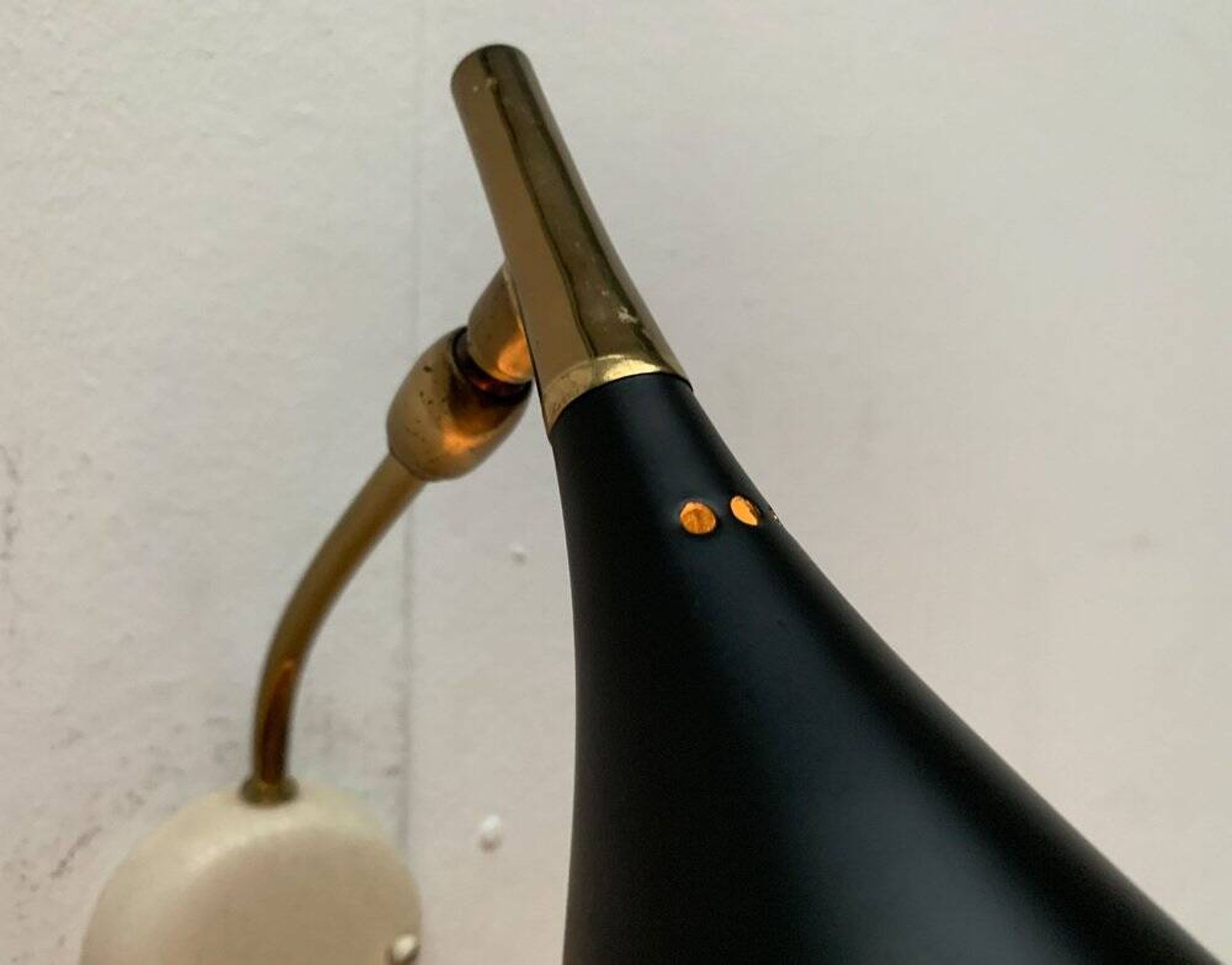 Lampe murale allemande du milieu du siècle par Cosack