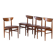 Dining Room Furniture in Rosewood by Skovby, Denmark, 1960s, Set of 4