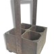 Casier à bouteilles en bois
