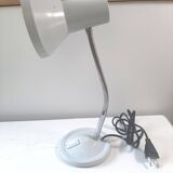 Vintage grey metal desk lamp