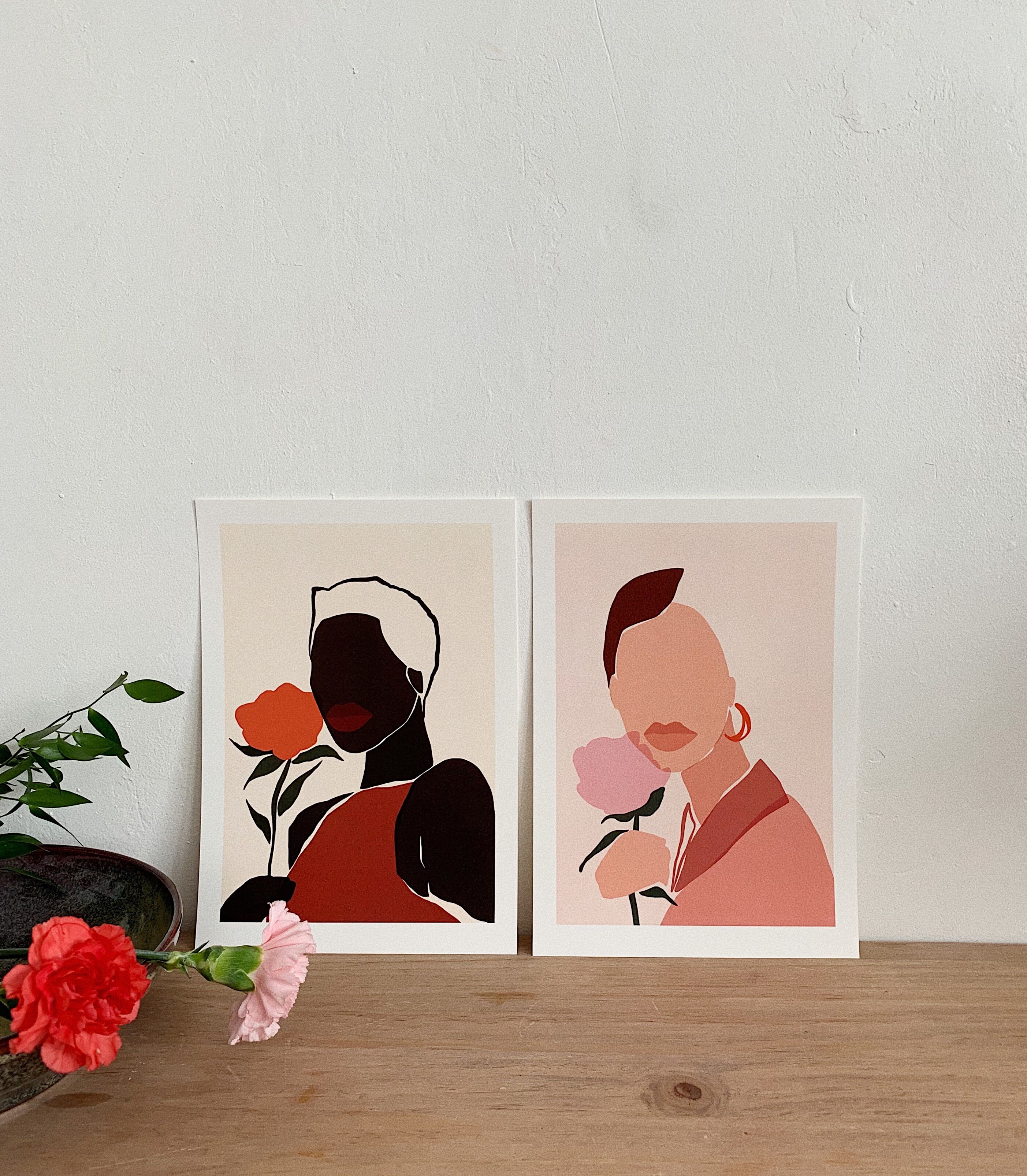 "Portraits" of sacred sister duo