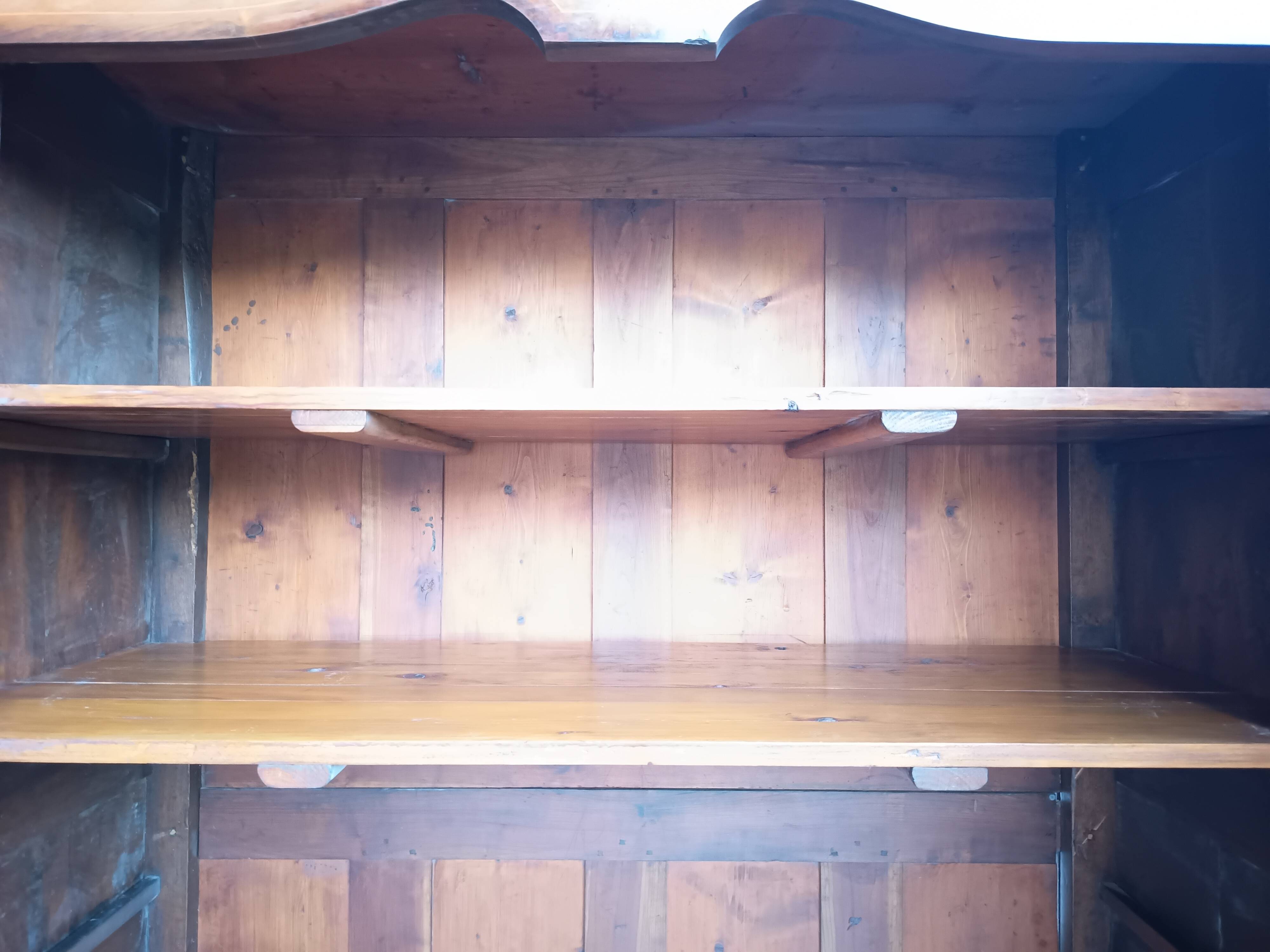 Louis XV marquetry wardrobe, 18th century period.