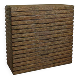 Chest of drawers in genuine shagreen by R&Y Augousti Paris