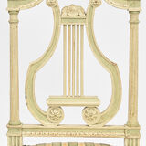 4 Chairs with lyre back