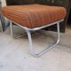 Ottoman, pouf, repose pied de fauteuil vintage 1960