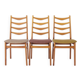 3 Vintage Dining Chairs 1970s - German Design