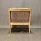 Fauteuil en cuir design scandinave Bernt Petersen 1960
