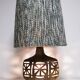 Ceramic lamp signed ESCALA vintage 60's 70's