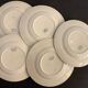 Set of 10 dessert plates KG Lunéville Passiflore model