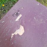 Cast-iron garden bench 1900