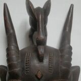 Masque de décoration tribal sculpture art africain ethnique