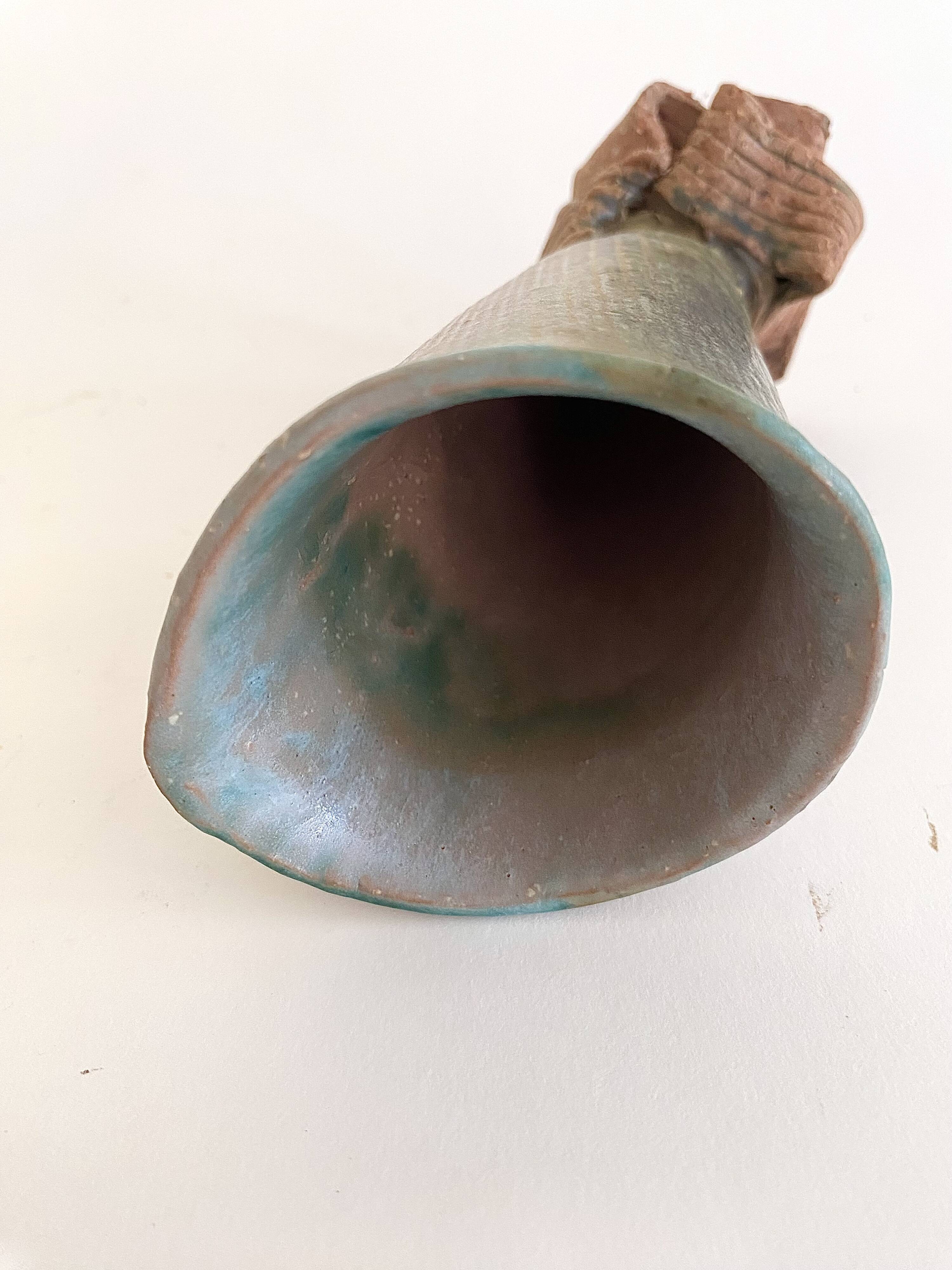 Vase brutaliste années 70