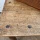 Oak desk with 1 drawer 65x52cm
