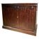 19th Century Italian Empire Mahogany Commode 2-Doors Cabinet