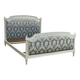 Louis XVI style bed in beech - 140x190 bedding