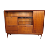 Scandinavian secretary of the 70s in teak