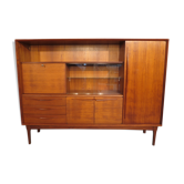 Scandinavian secretary of the 70s in teak