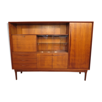 Scandinavian secretary of the 70s in teak