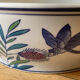 2 antique plant pots