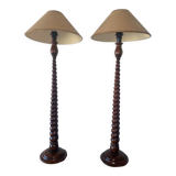 Paire de lampes anglaises
