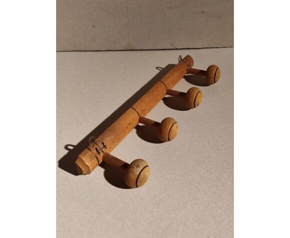 Wooden wall doorbell turned vintage 30-40s