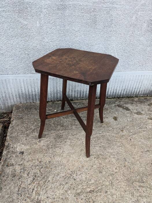 Oak side table