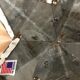 Authentic Amish star USA white 30 cm