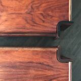 Italian rosewood coffe tables Zelda model design Sergio Asti for Poltronova, 1962