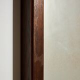 Miroir avec cadre en chêne