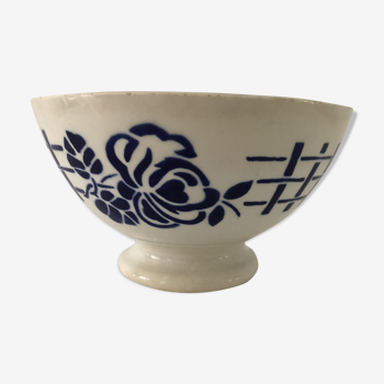 Bowl vintage earthenware of Digoin