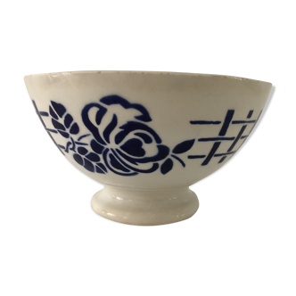 Bowl vintage earthenware of Digoin