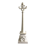 White patinated cast iron column