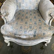 Fauteuil bergère de style Louis XV