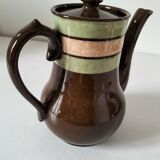 Vintage Sadler Glazed Ceramic Coffee Pot – 1960s/70s