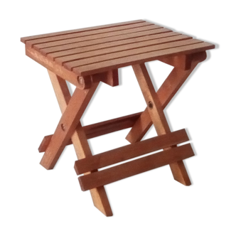 Small vintage folding stool
